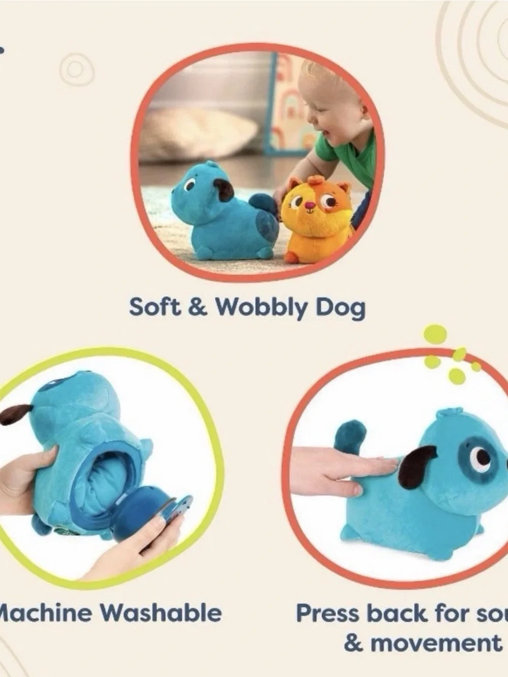 B toys cute blue